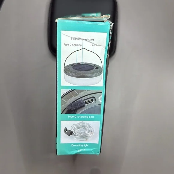 Camping Light String Light with Blue and White LEDs - Picture 2 of 3